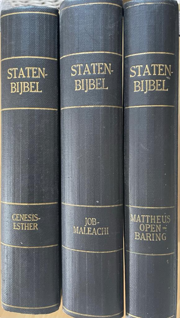 Statenbijbel (3 delen) - Jacob en Pieter Keur, Ophalen of Verzenden