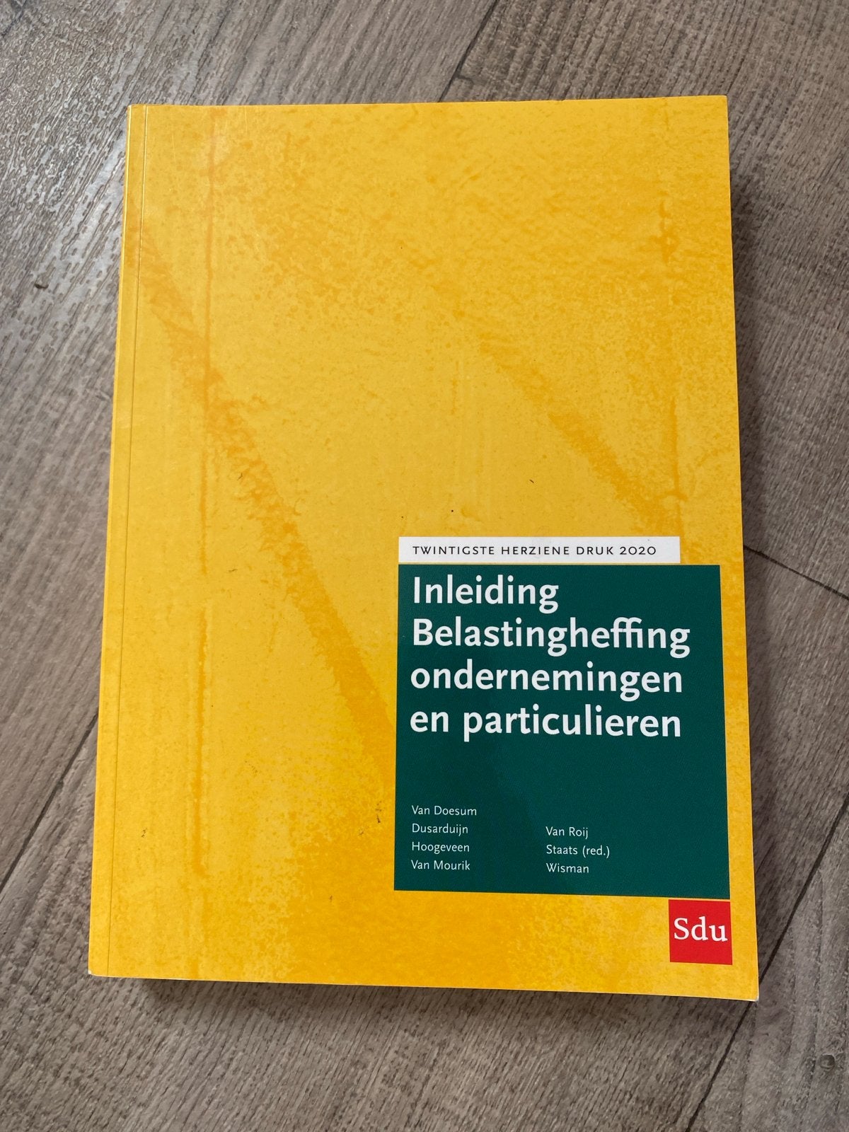 Inleiding Belastingheffing Ondernemingen en Particulieren, Ophalen of Verzenden, Gamma, Zo goed als nieuw, HBO