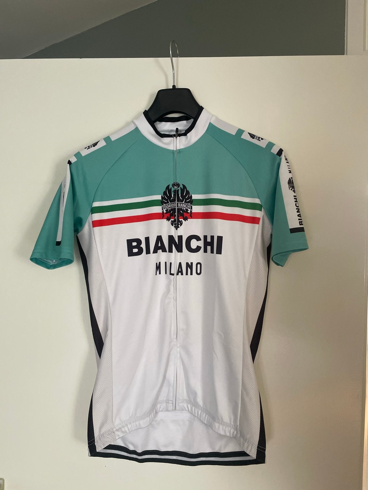 Bianchi Milano Fietskleding - Zo goed als nieuw, Ophalen of Verzenden, Zo goed als nieuw, Helm