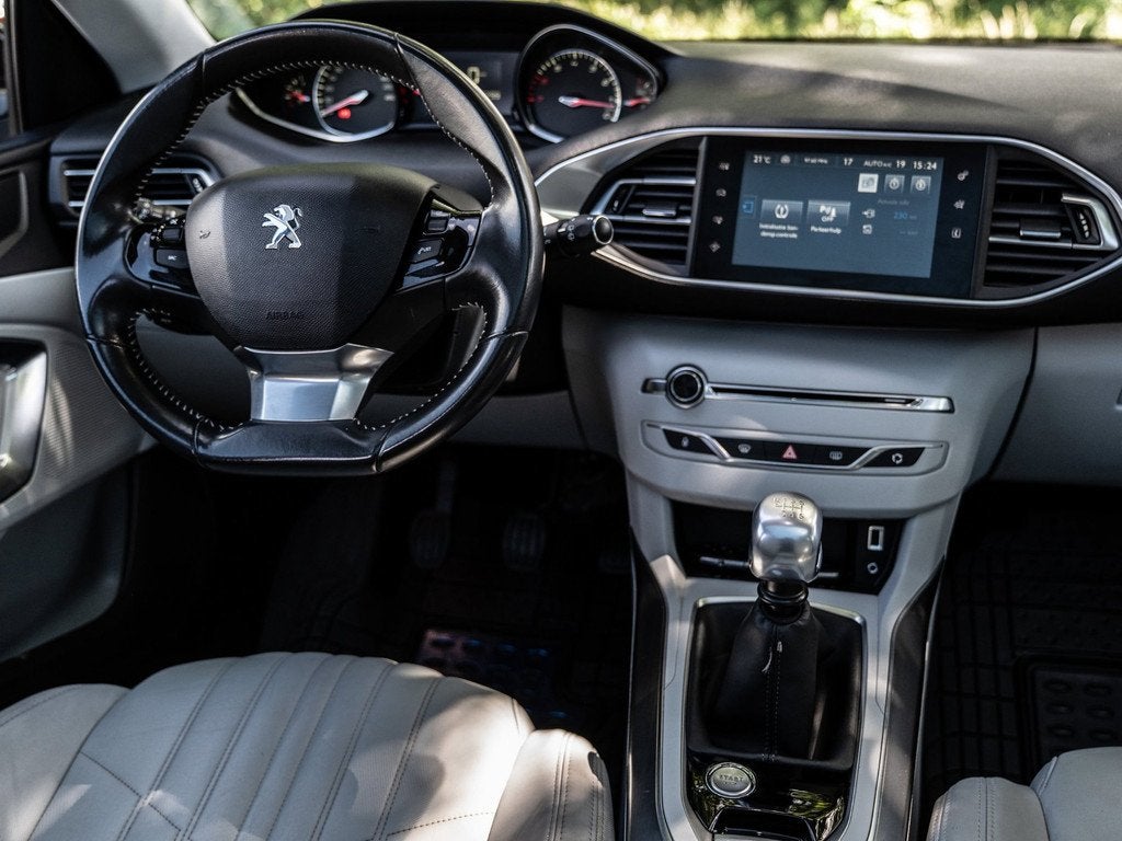 Peugeot 308 1.6 THP Allure - STOEL VERW - PARKEER SENS - VOL, Auto's, Peugeot, Euro 5, Gebruikt, Zwart, Blauw