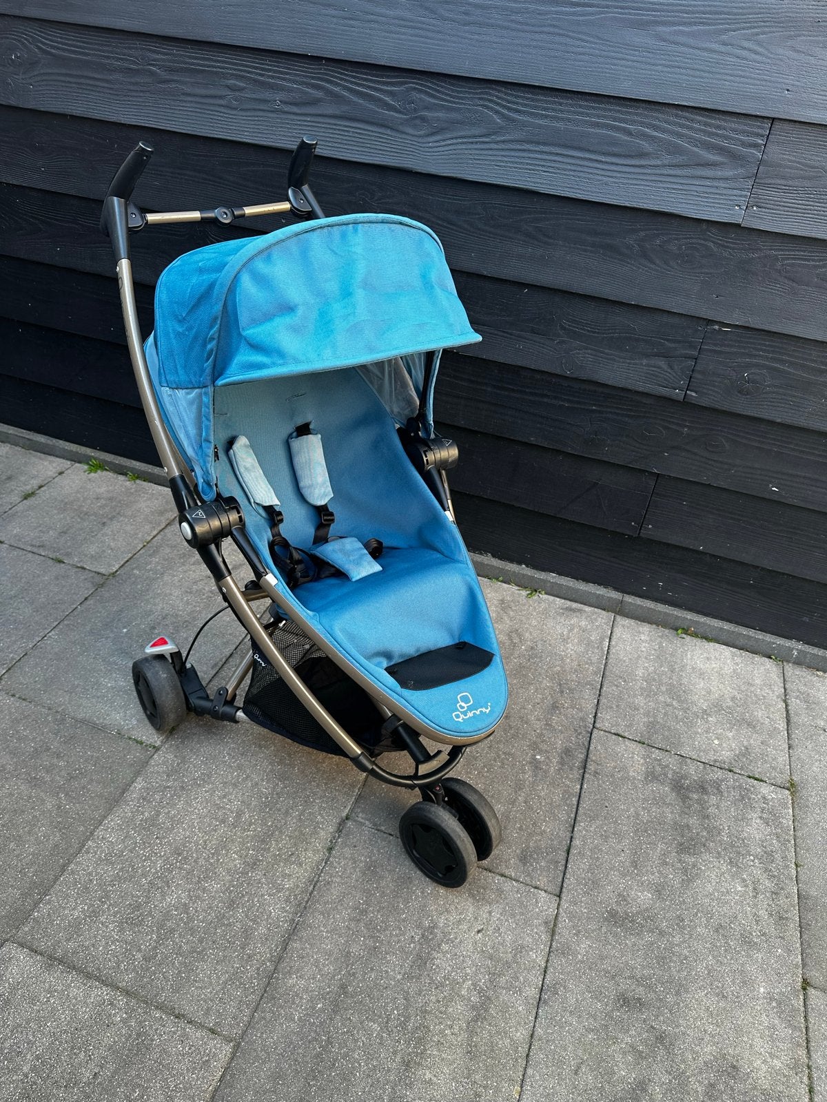 Quinny Zapp Flex Plus kinderwagen - Blauw, Ophalen, Gebruikt, Kinderwagen, Quinny