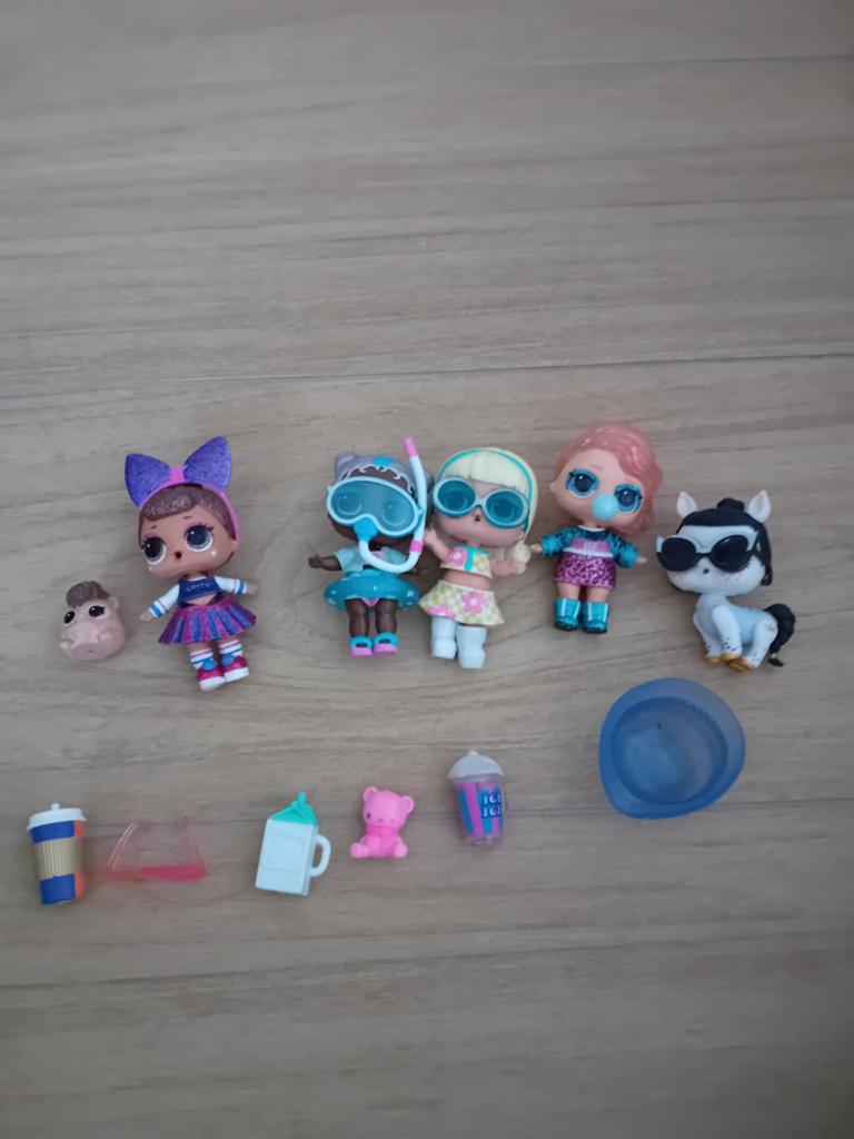 Leuke L.O.L. Surprise set met poppen en accessoires, Ophalen of Verzenden, Gebruikt, Overige typen