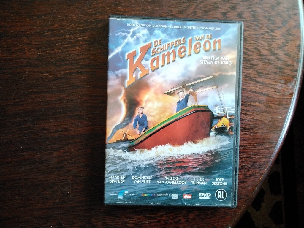 De schippers van de kameleon, origineel, Cd's en Dvd's, Dvd's | Kinderen en Jeugd, Avontuur, Alle leeftijden, Ophalen of Verzenden