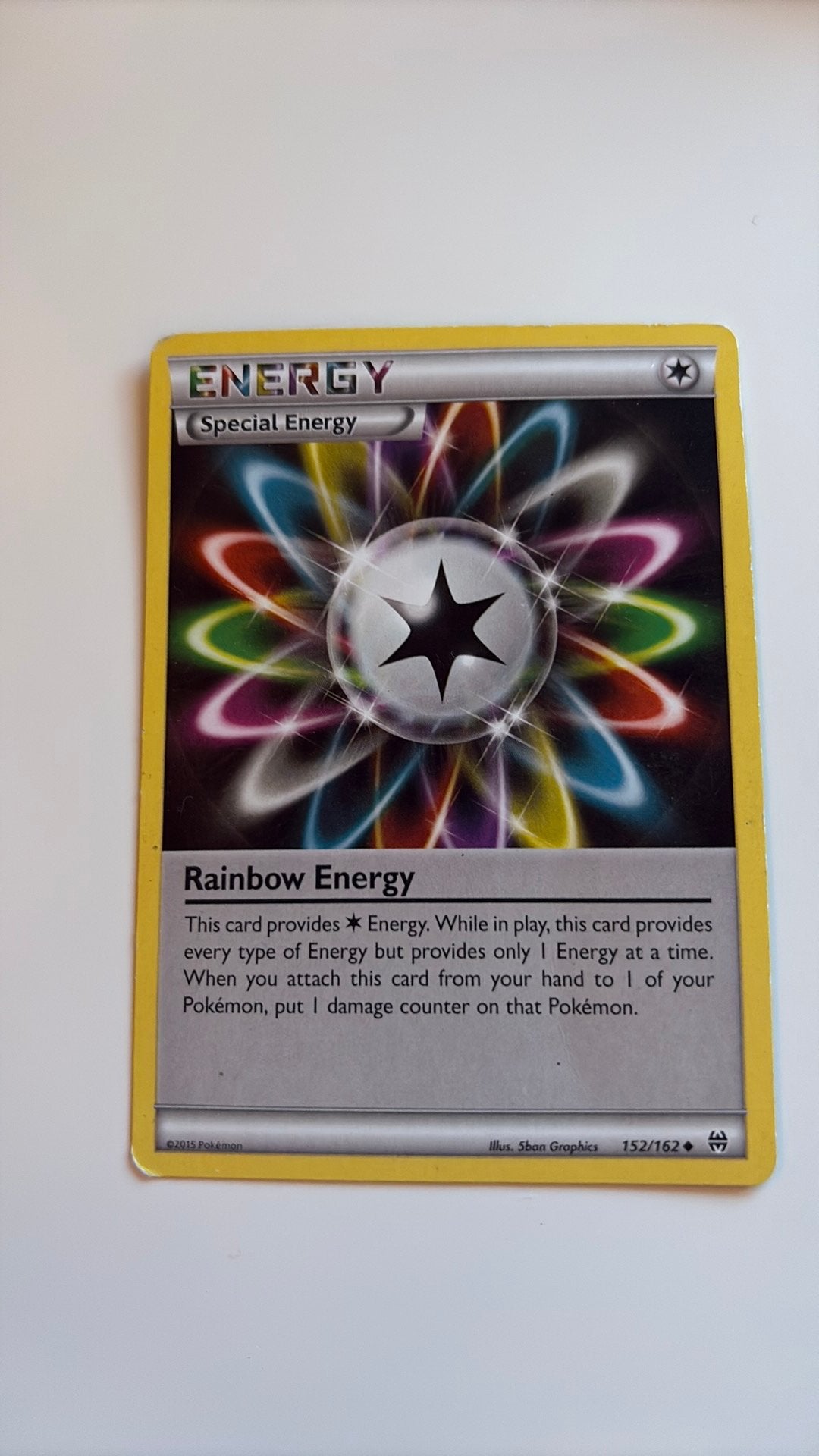 Rainbow energy pokémon kaart, Ophalen, Nieuw, Losse kaart