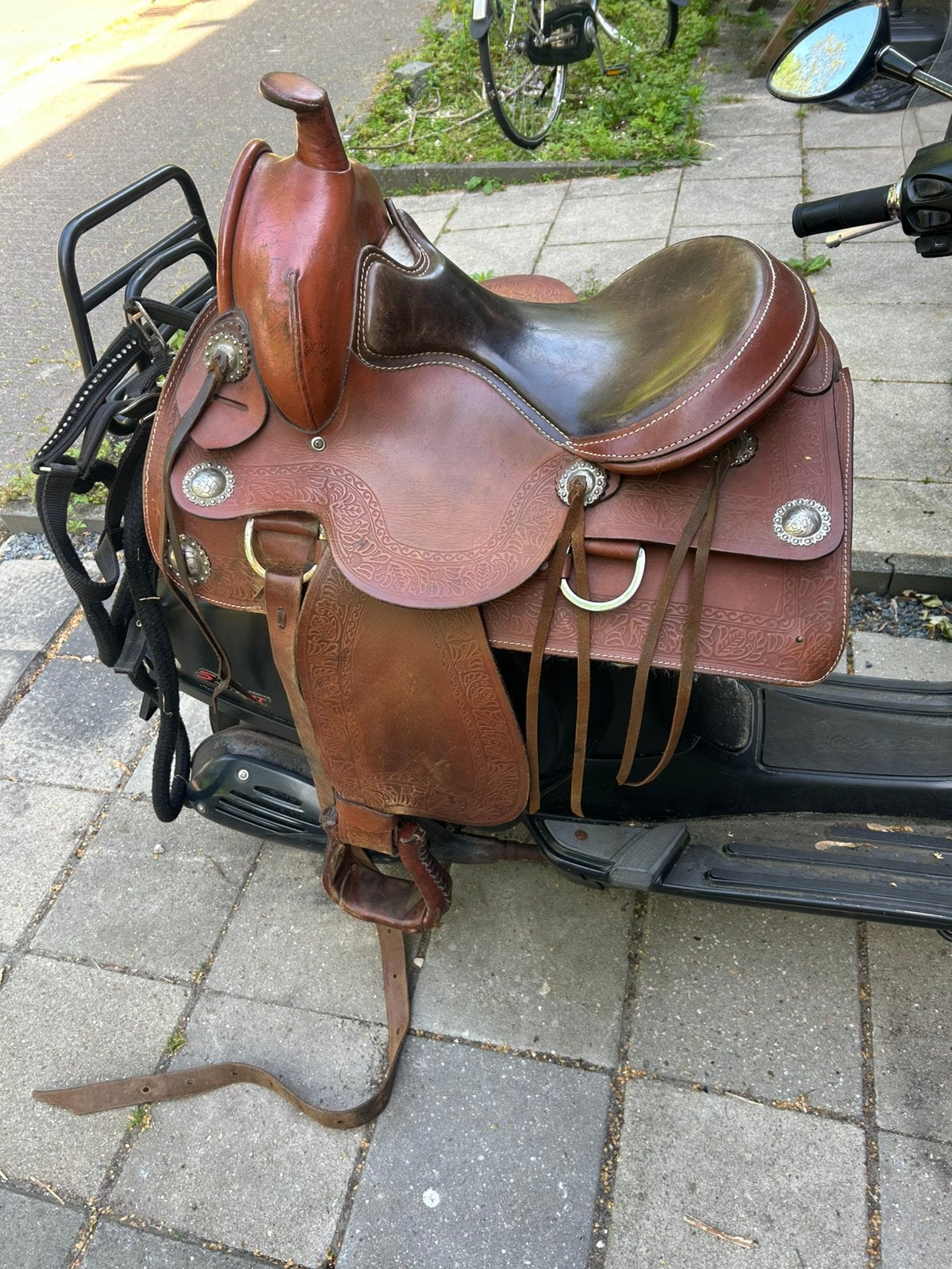 Westernzadel, Ophalen, Gebruikt, Western