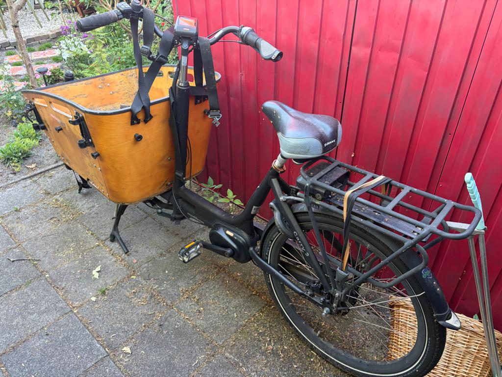 Vogue Carry 2 elektrische bakfiets - defect, Overige merken, Gebruikt, Elektrisch, Ophalen of Verzenden
