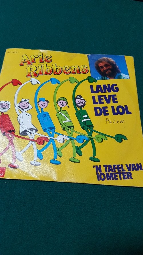 single arie ribbens, lang leve de lol, Cd's en Dvd's, Ophalen of Verzenden