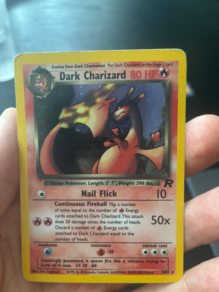 Dark charizard holo, Ophalen of Verzenden