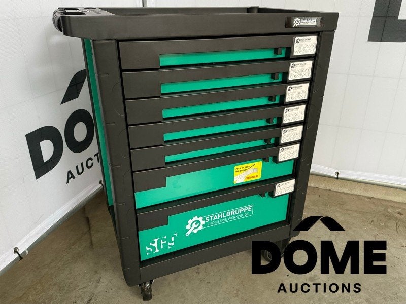 Stahlgruppe SG9 professionele gevulde gereedschapswagen, Auto diversen, Aanhangers en Bagagewagens