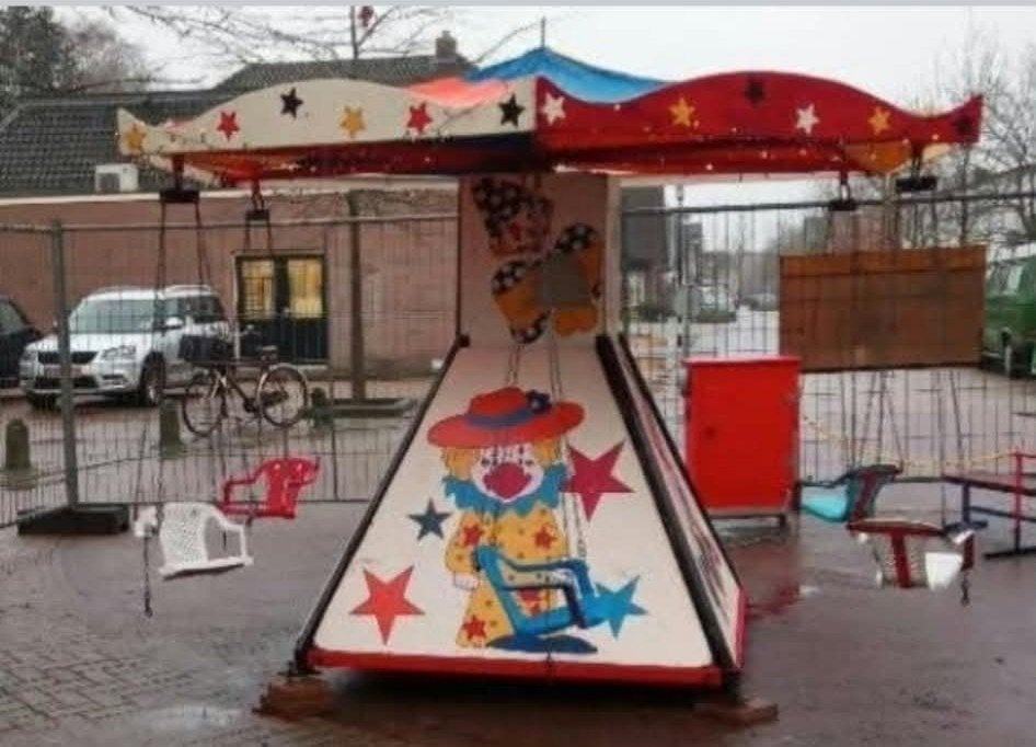 Zweefmolentje + Draaimolentje + Dichte aanhanger, Verzamelen, Ophalen, Gebruikt