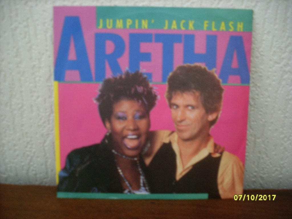 Aretha - Jumpin Jack Flash ----1785, 7 inch, Zo goed als nieuw, Pop, Fotohoes