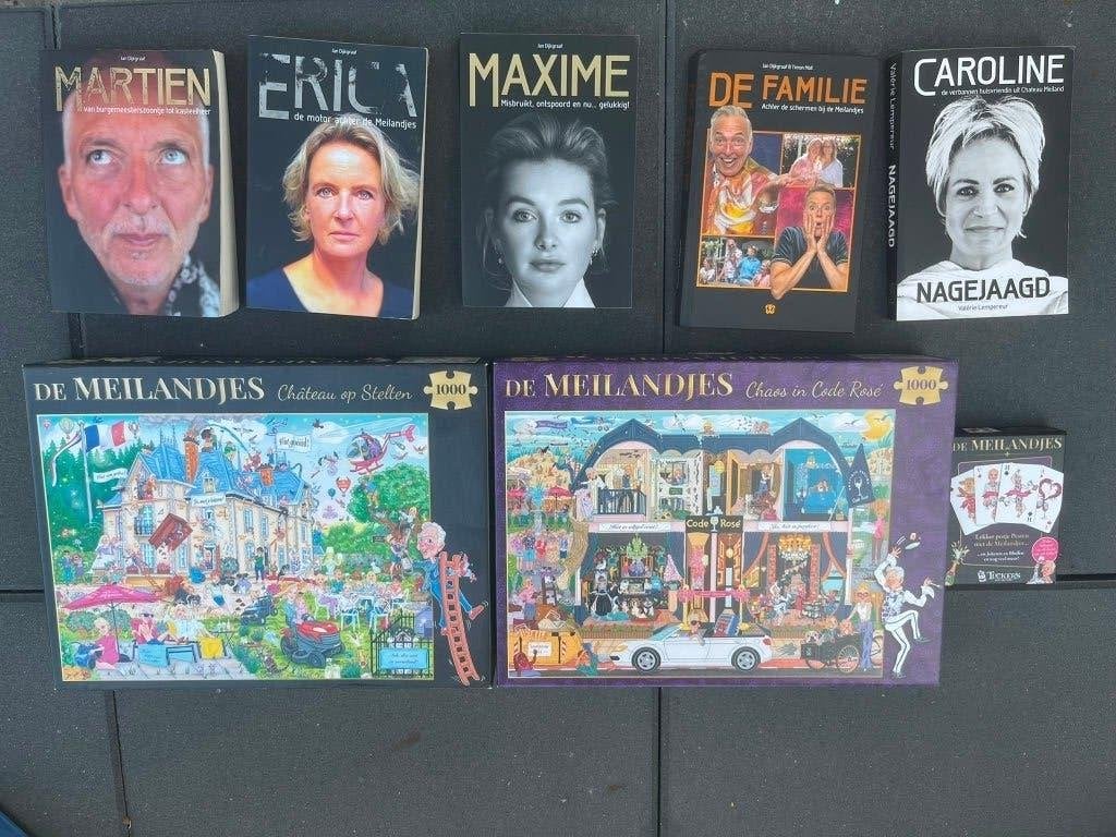 complete Meilandjes set –2 puzzels + 5 boeken en kaartset, Hobby en Vrije tijd, Ophalen of Verzenden, 500 t/m 1500 stukjes, Zo goed als nieuw