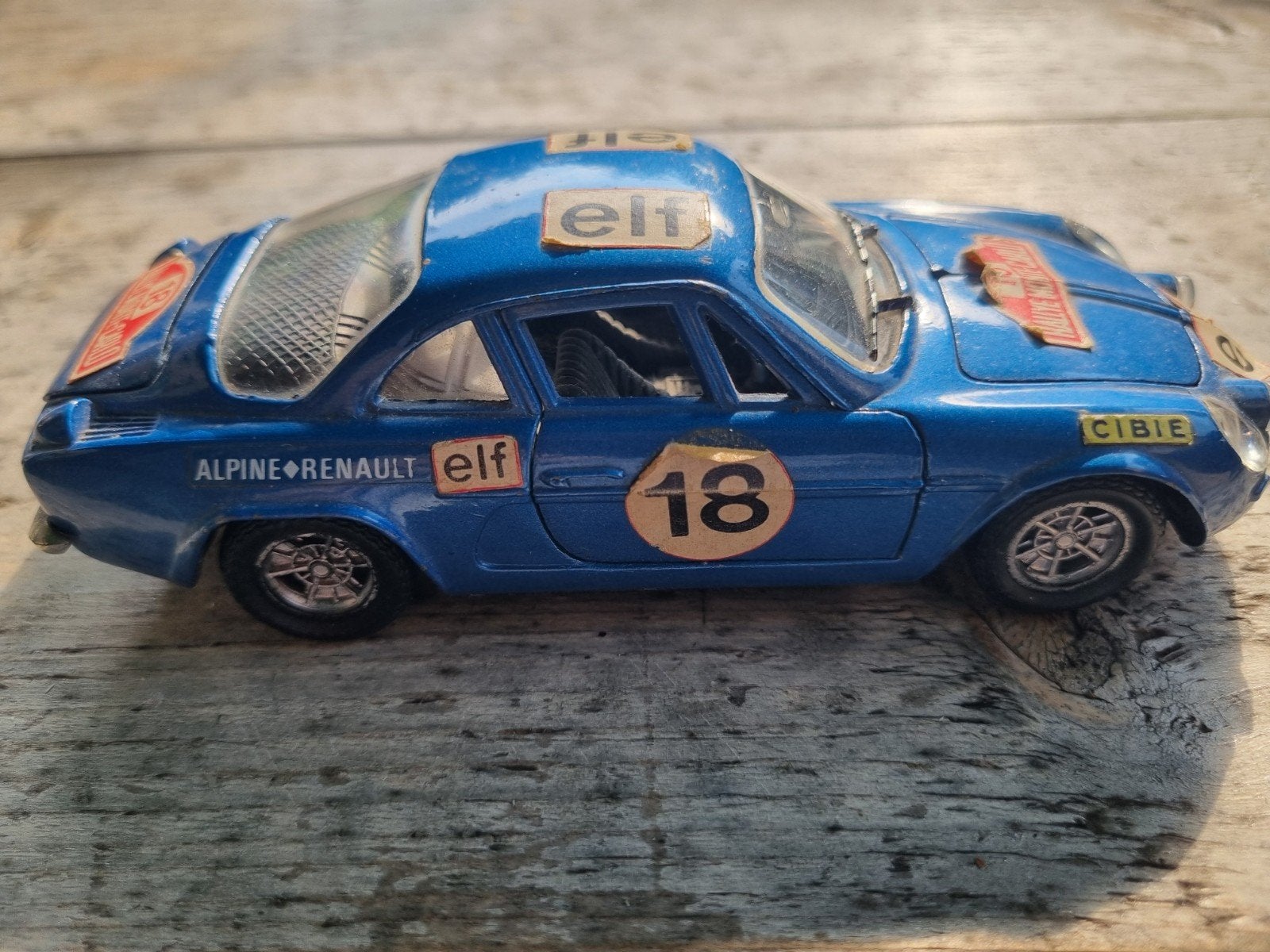 Polistil Alpine Renault A110 Monte Carlo Rally Modelauto, Ophalen, Gebruikt, Auto