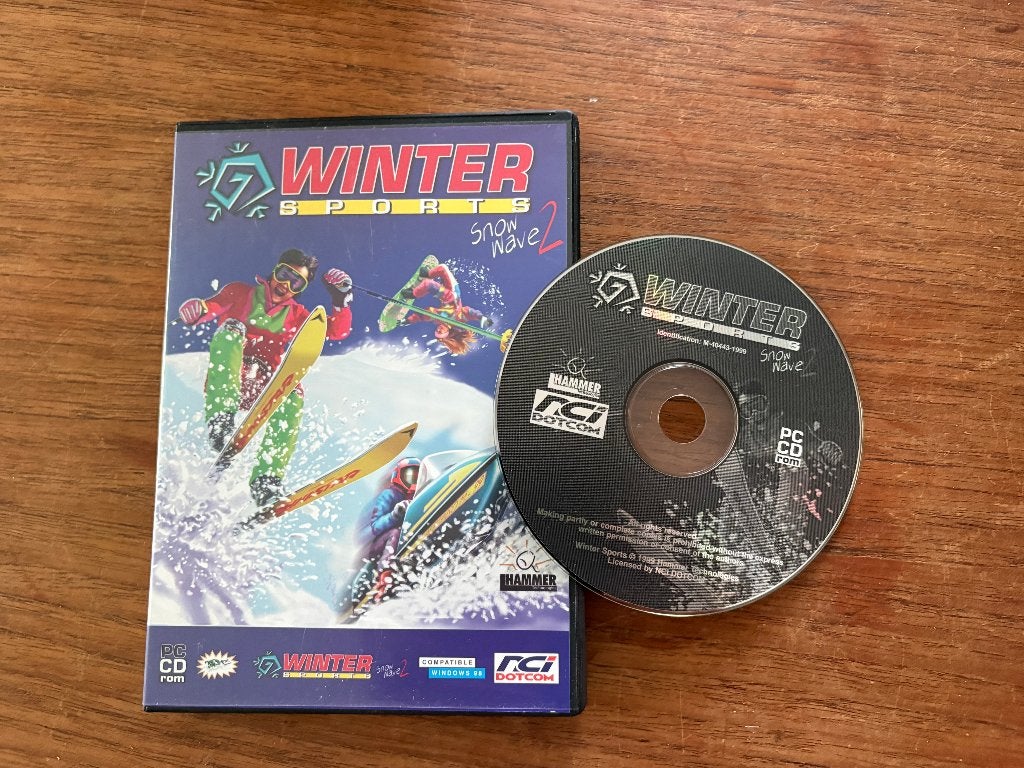 Winter Sports Snow wave 2 CD-Rom, 1 speler, Eén computer, Ophalen of Verzenden, Zo goed als nieuw