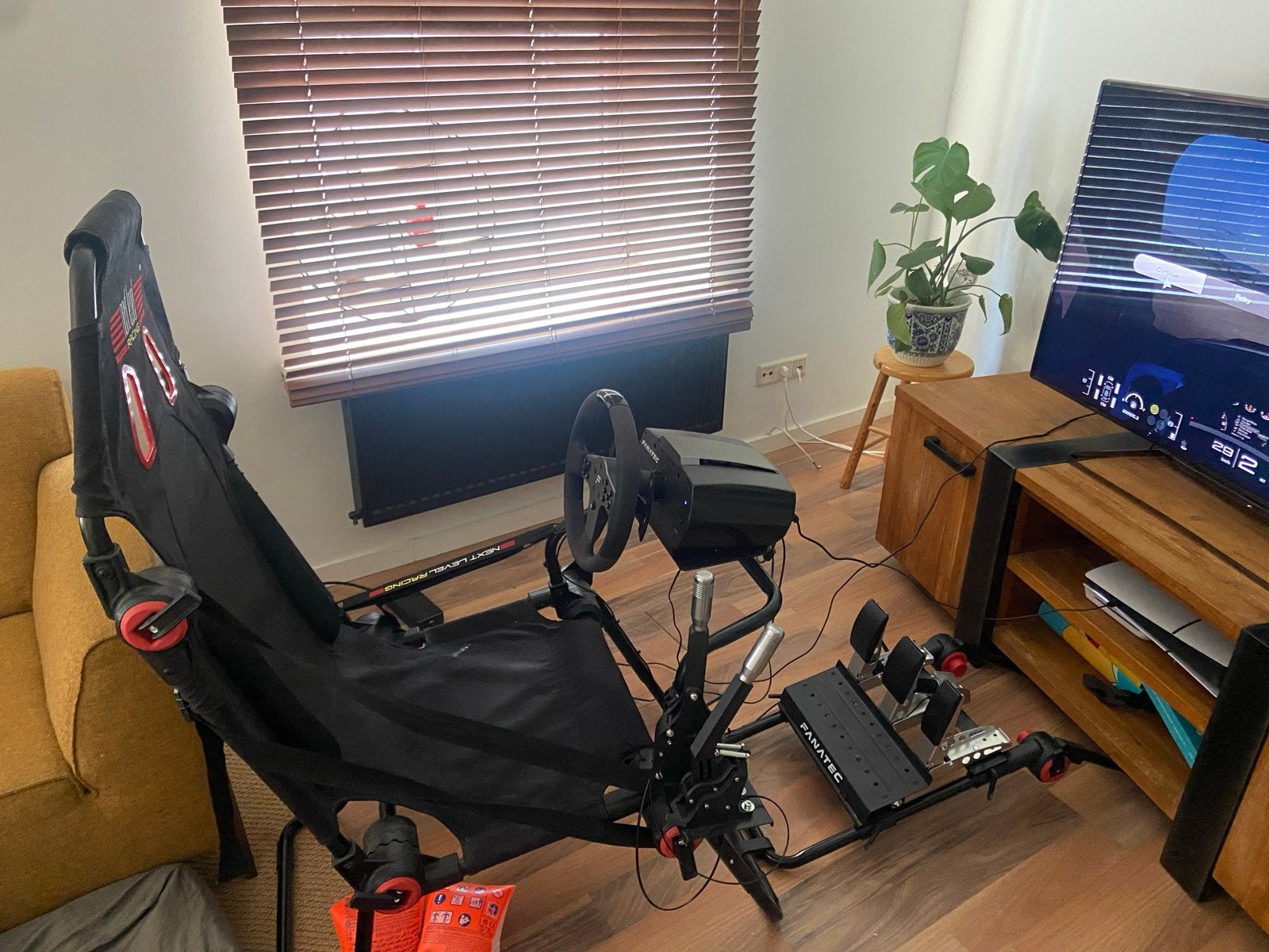 Fanatec CSL Elite Sim Racing Set met GT Lite Race Seat, Spelcomputers en Games, Ophalen, Overige merken, Zo goed als nieuw