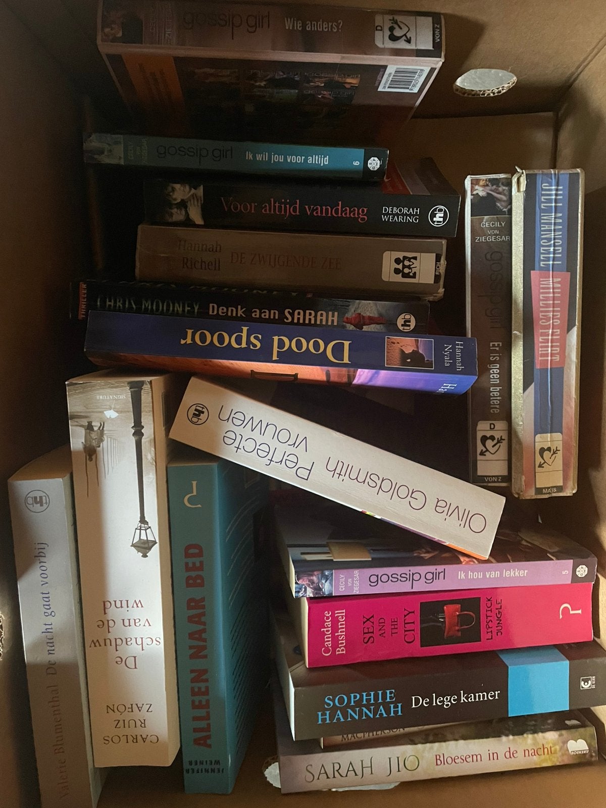 Boeken 3 dozen, Ophalen, Gelezen, Verschillende onderwerpen