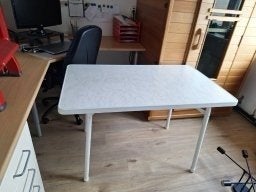 tuintafel, Ophalen, Zo goed als nieuw, Rechthoekig, Kunststof
