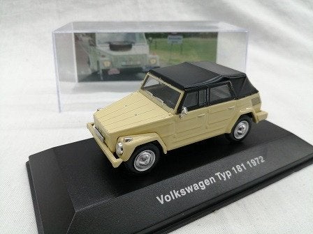 Volkswagen Type 181 1972 Beige 1-43 Altaya, Overige merken, Atlas, Auto, Atlas