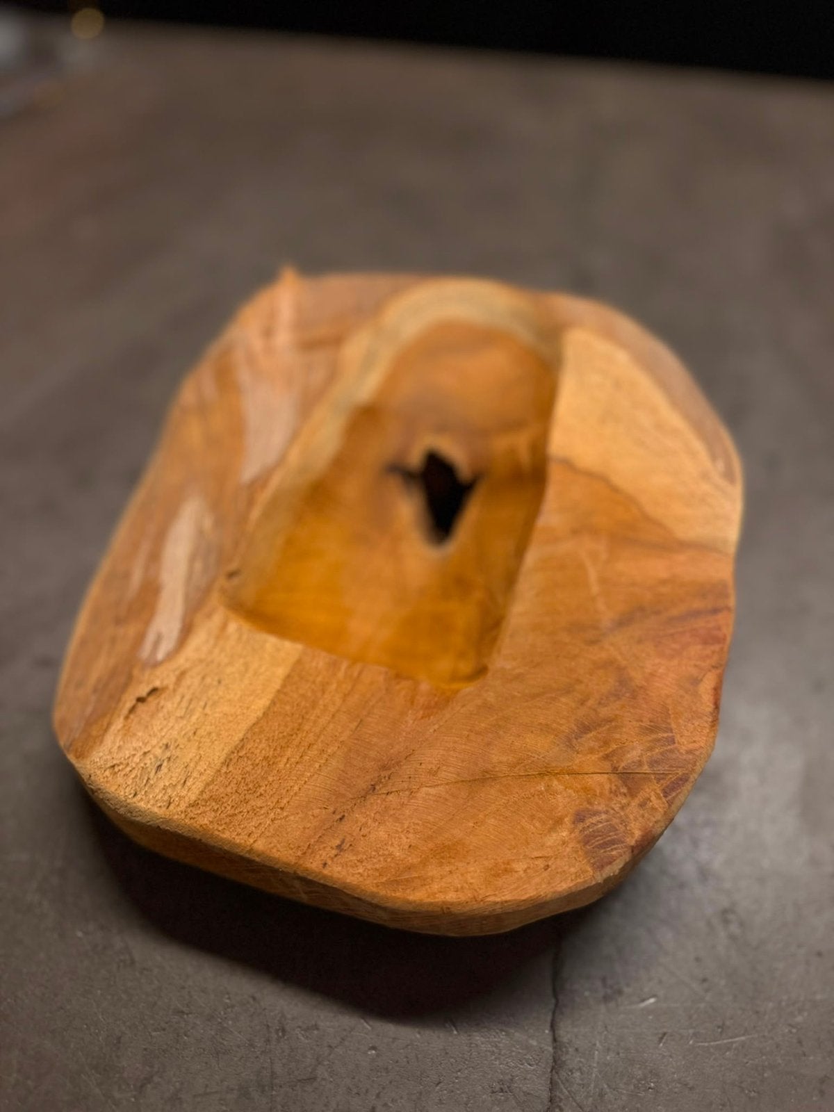 Teakhouten Fleshouder - relatie geschenk - kerstpakket, Huis en Inrichting, Nieuw, Ophalen of Verzenden, Minder dan 5 flessen
