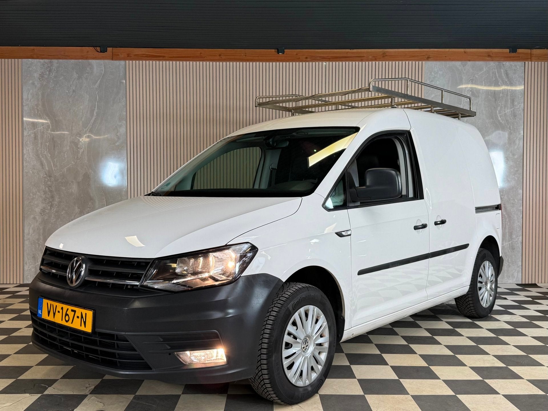 Volkswagen Caddy 2.0 TDI L1H1 BMT Trendline 2xSchuifdeur Car, Auto's, Bestelauto's, Voorwielaandrijving, 4 cilinders, Automatische klimaatregeling
