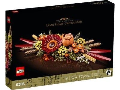 LEGO Icons 10314 Gedroogde Bloemen Centerpiece - Nieuw, Ophalen of Verzenden