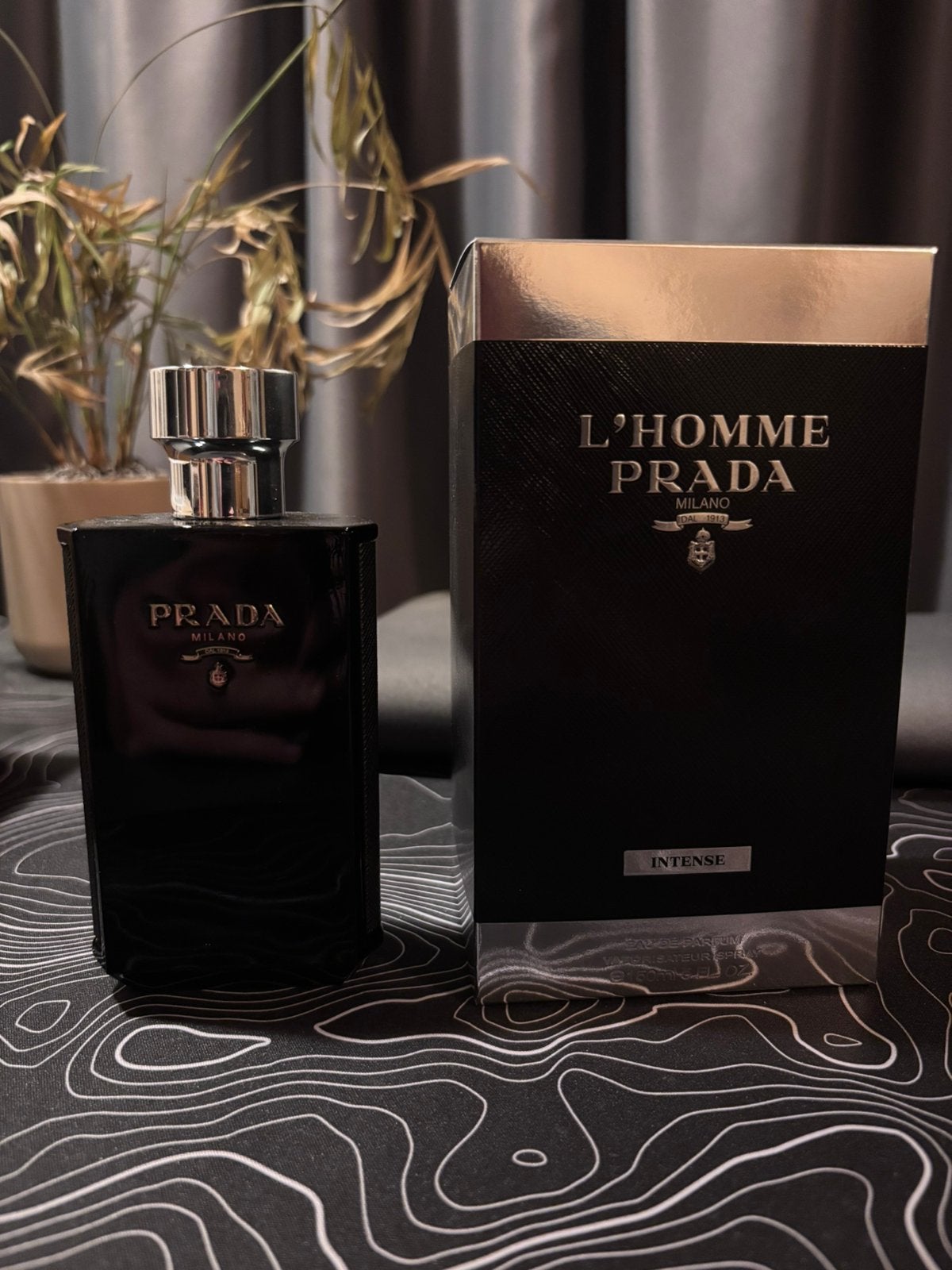 Prada l’Homme Intense 150ml, Ophalen of Verzenden, Zo goed als nieuw
