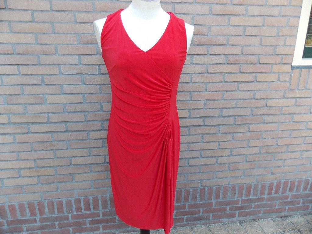 Rode jurk Vera Mont, maat 38 nieuw, Maat 46/48 (XL) of groter, Nieuw, Ophalen of Verzenden, Vera Mont