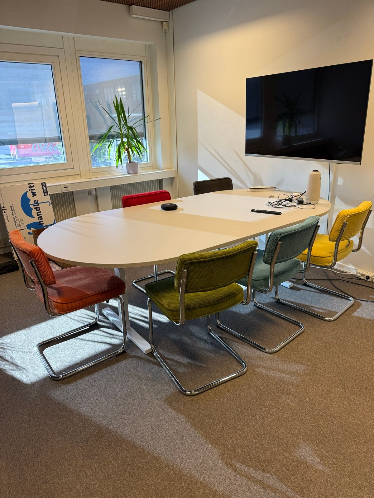 Tafel met 6 stoelen, Ophalen, Gebruikt, 4 tot 6 stoelen