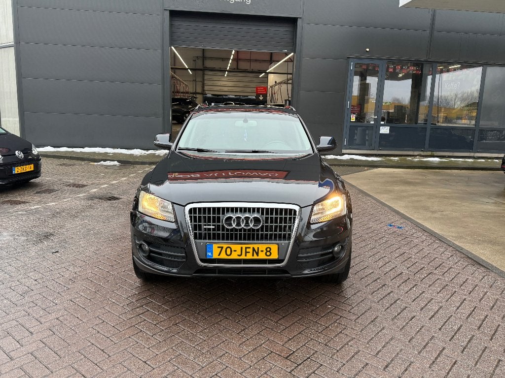Audi Q5 2.0 Tfsi Quattro S-tronic 2009 Zwart, Auto's, Audi, Automaat, Euro 5, Zwart, Zwart