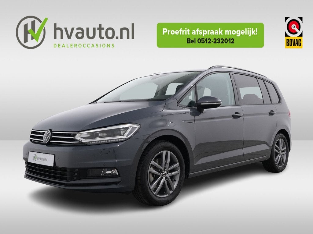 Volkswagen Touran 1.5 TSI 150PK COMFORTLINE 7 PERSOONS | Cam, Auto's, Volkswagen, 4 cilinders, 150 pk, 7 stoelen, 1415 kg