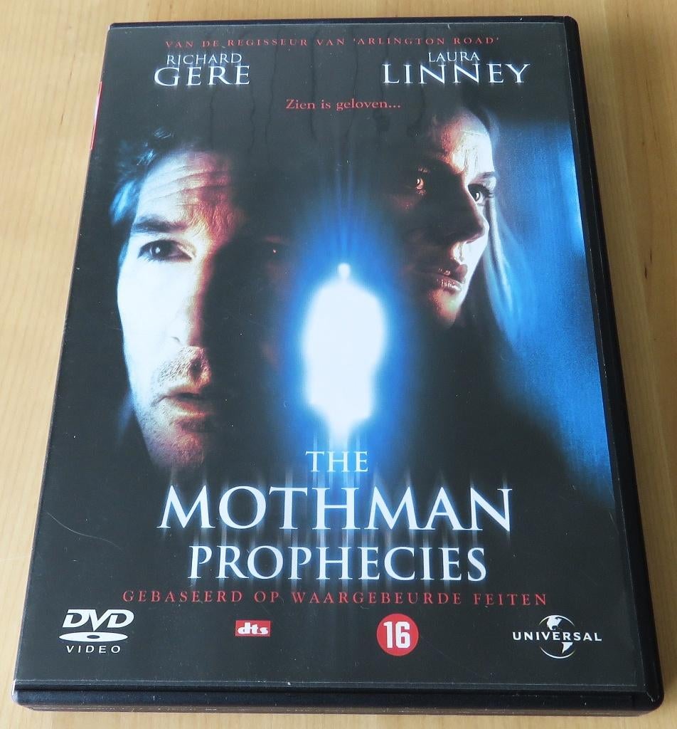 DVD The Mothman Prophecies (2002) Richard Gere, Vanaf 16 jaar, Ophalen, Gebruikt, Actiethriller