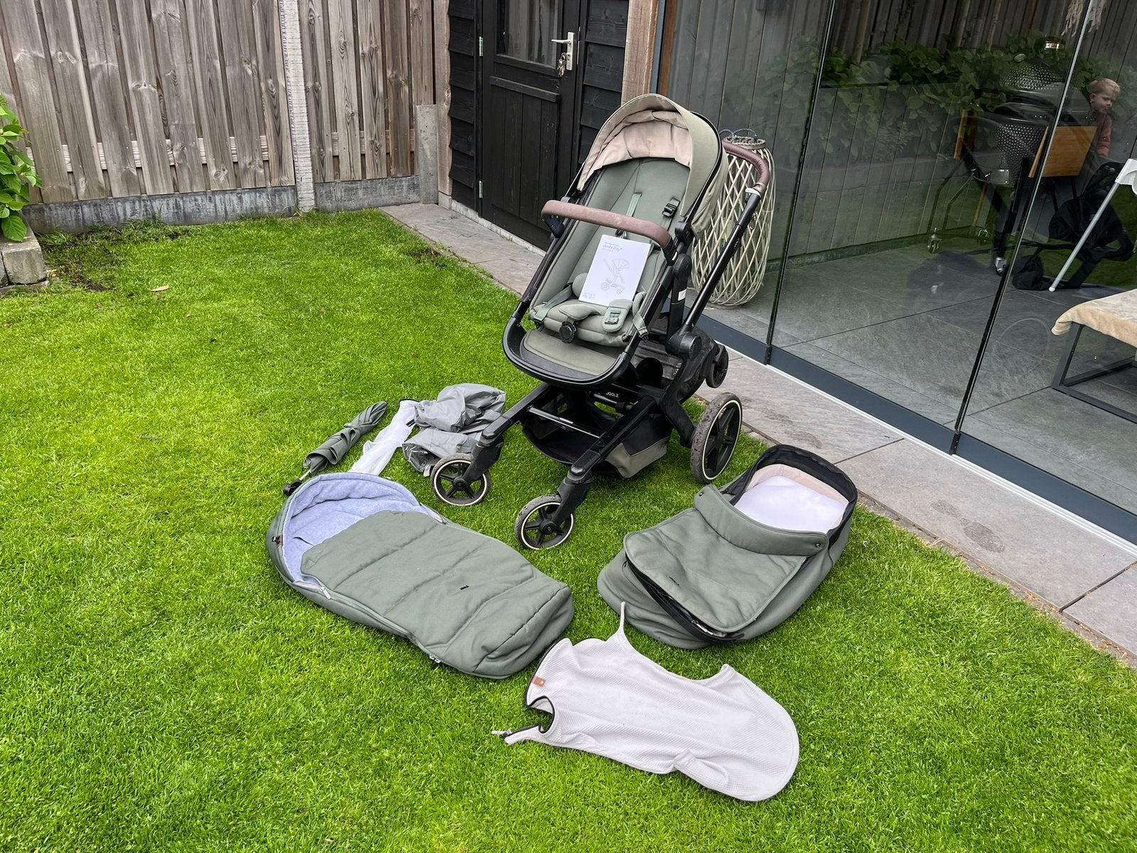 Joolz kinderwagen Day+ Marvellous Green, Ophalen, Zo goed als nieuw, Overige merken