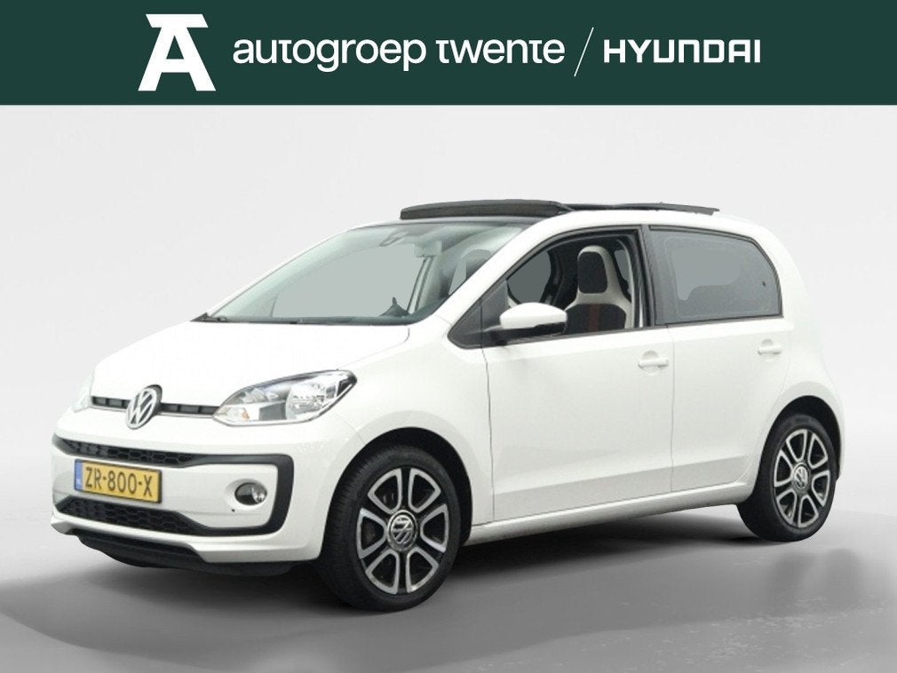 Volkswagen up! 1.0 BMT high-up! | Panoramadak | Stoelverwarm, Auto's, Volkswagen, 12 maanden, Gebruikt, Leder en Stof, Origineel Nederlands