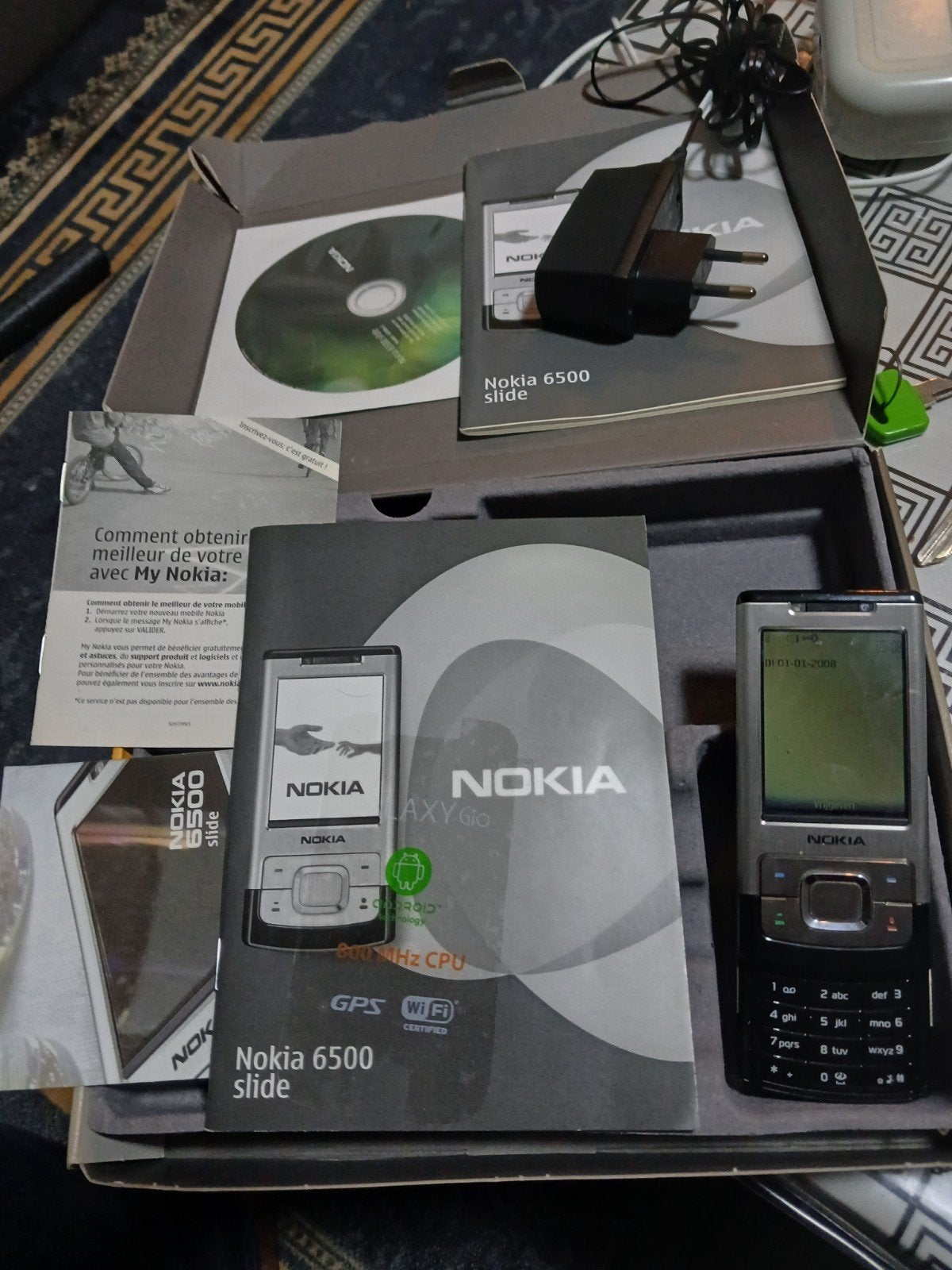 Nokia 6500 Slide - Compleet en Krasvrij, Ophalen of Verzenden