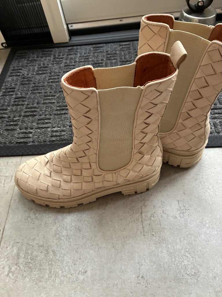 Stoere Trendy DWSR Chelsea Boots maat 42 Leer, Overige kleuren, Verzenden, Overige typen, Onbekend