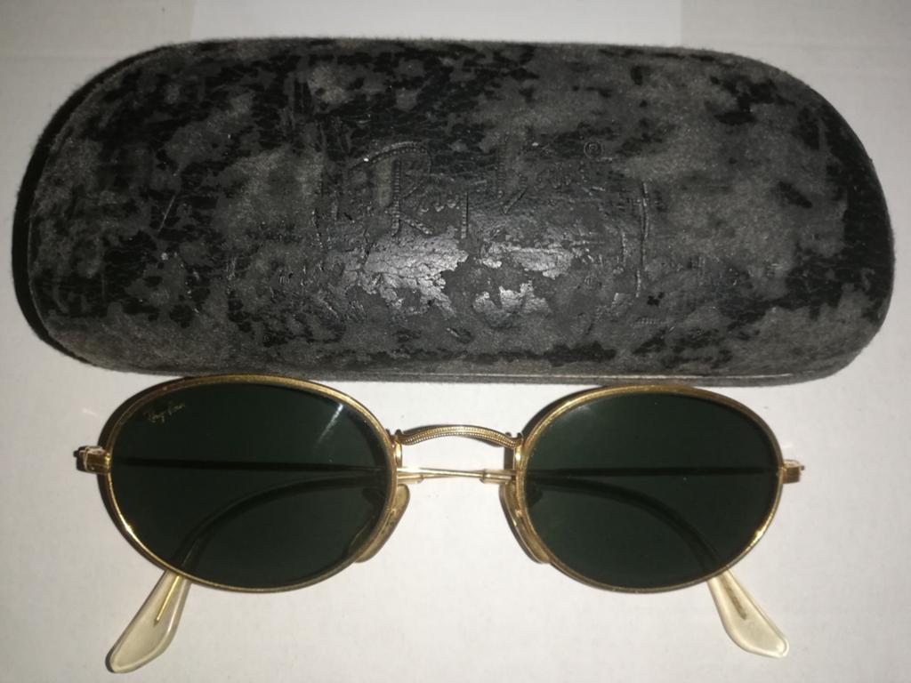 Exclusieve classic collection Ray Ban zonnebril, incl koker, Ophalen, Gebruikt, Zonnebril, Ray-Ban