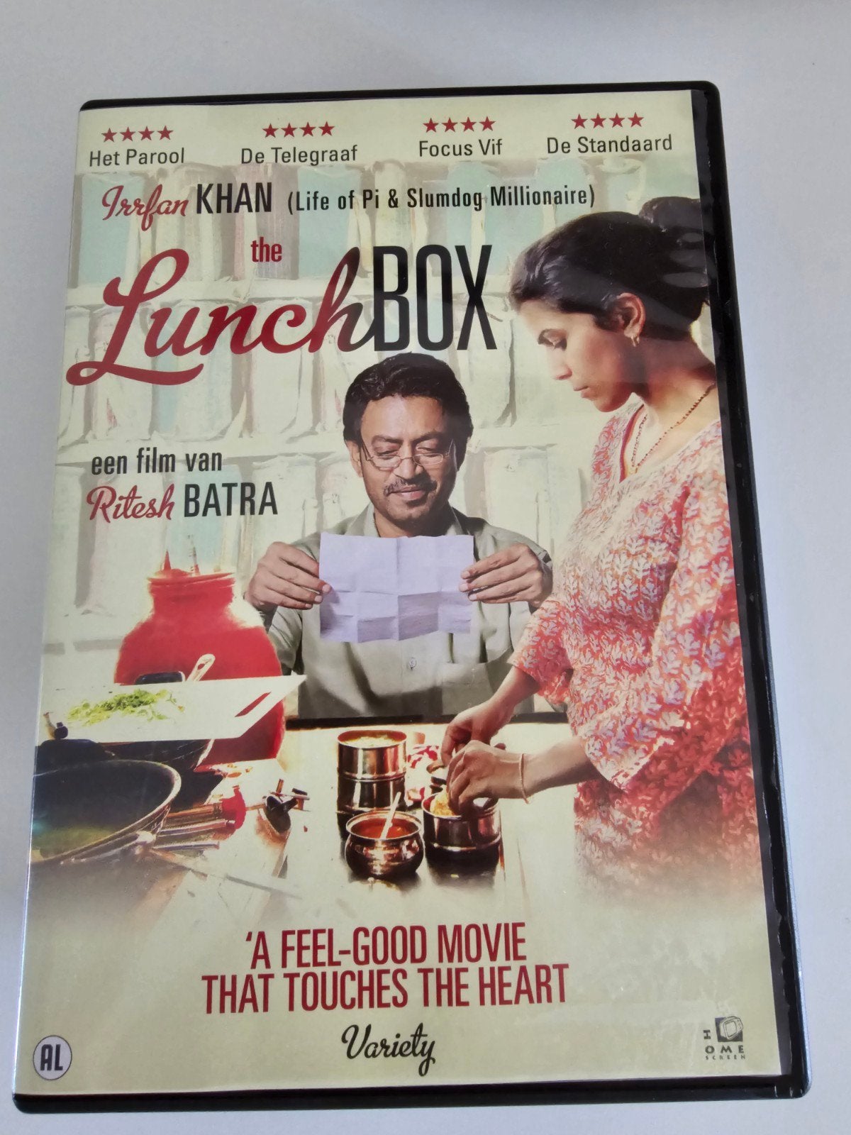 Dvd the lunchbox, Cd's en Dvd's, Dvd's | Filmhuis, Zo goed als nieuw, Azië, Vanaf 16 jaar, Ophalen of Verzenden