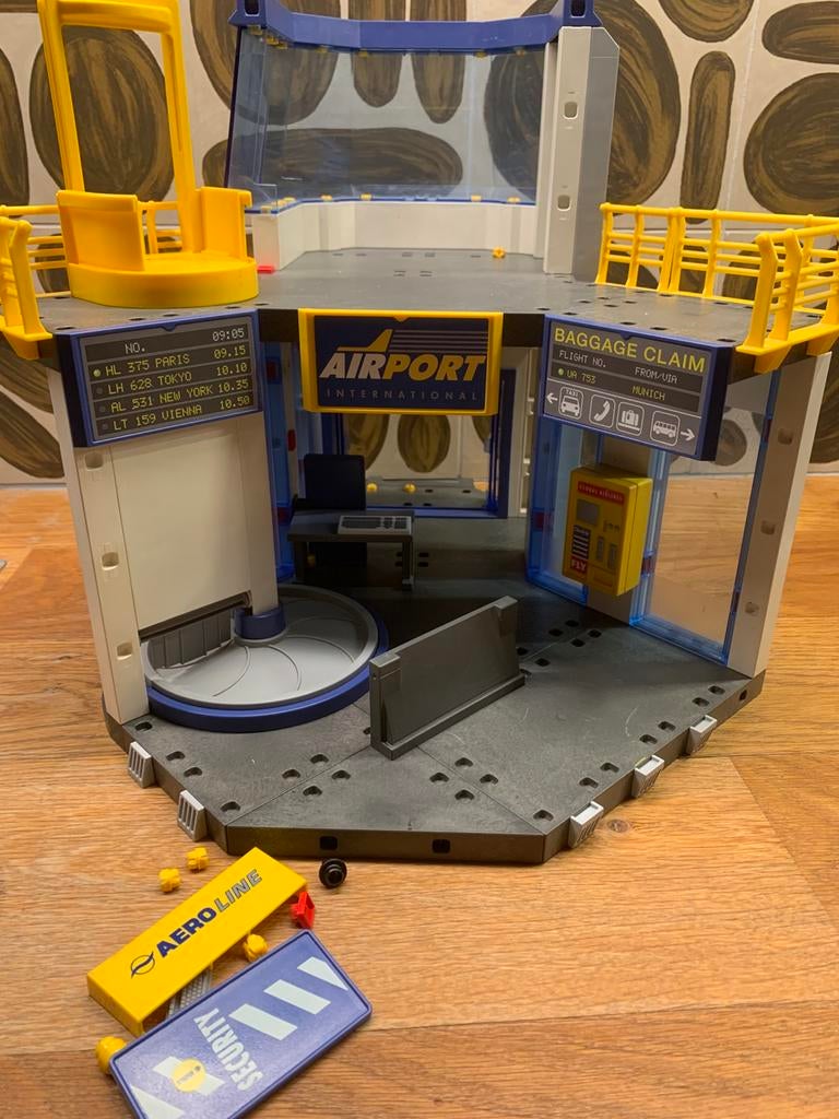 PLAYMOBIL 3886 Airport Terminal 2004, Ophalen of Verzenden, Gebruikt
