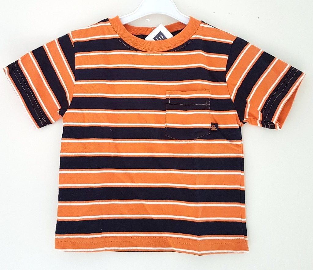 Gestreept GAP t-shirt maat 80 NIEUW (0657) a, Kinderen en Baby's, Babykleding | Maat 80, Nieuw, Ophalen of Verzenden, GAP, Jongetje