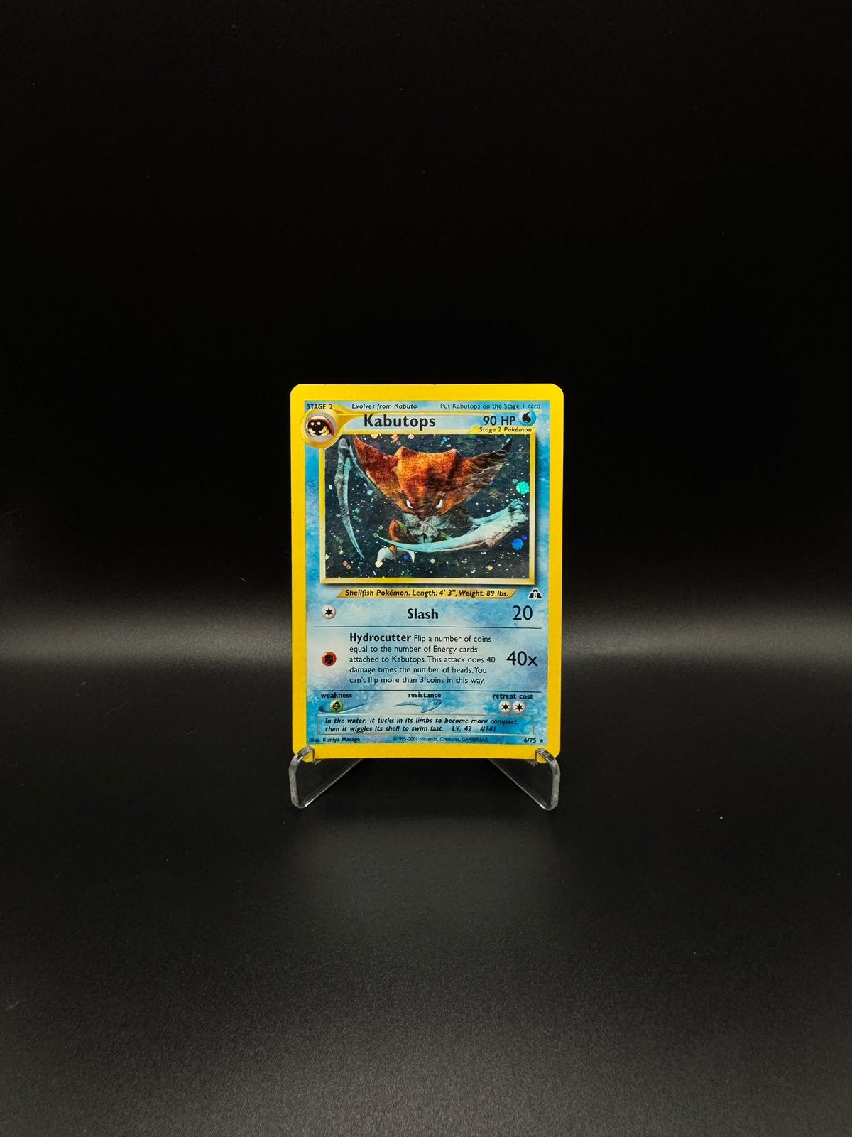 Kabutops #6/75 - Neo Discovery Holo NM/EXC English