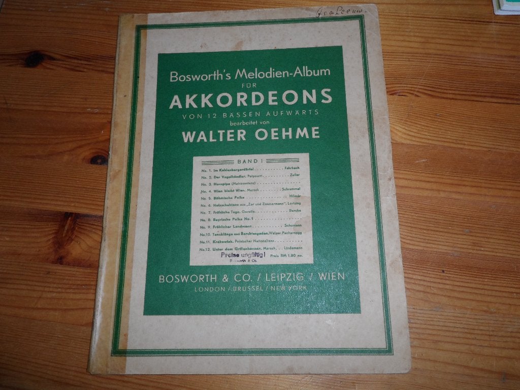 walter oehme, Gebruikt, Ophalen of Verzenden, Artiest of Componist, Populair