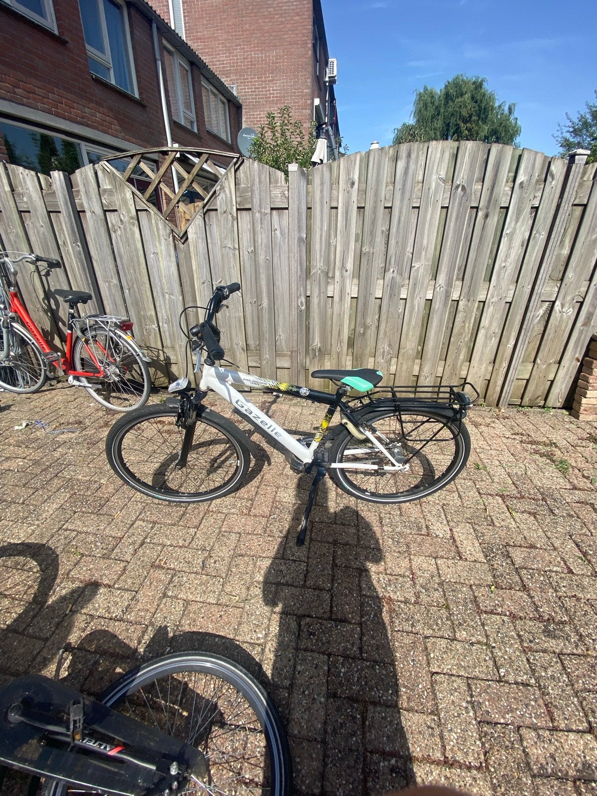Gazelle fiets met slot, Ophalen, Gebruikt, Velgrem, Versnellingen