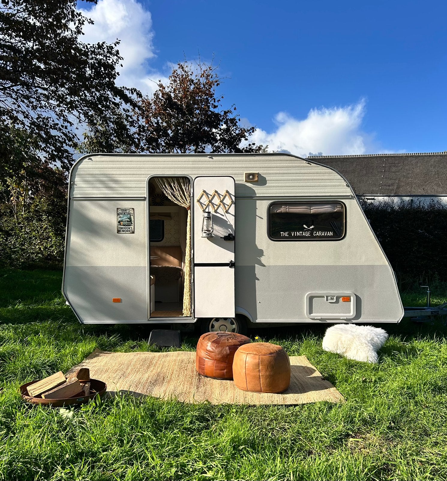 Retro Homecar 360 Caravan, Caravans en Kamperen, Koelkast, Bedrijf, Treinzit, 500 - 750 kg