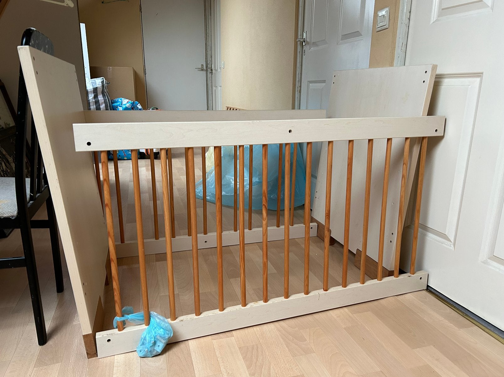Baby ledikant, Ophalen of Verzenden, Zo goed als nieuw