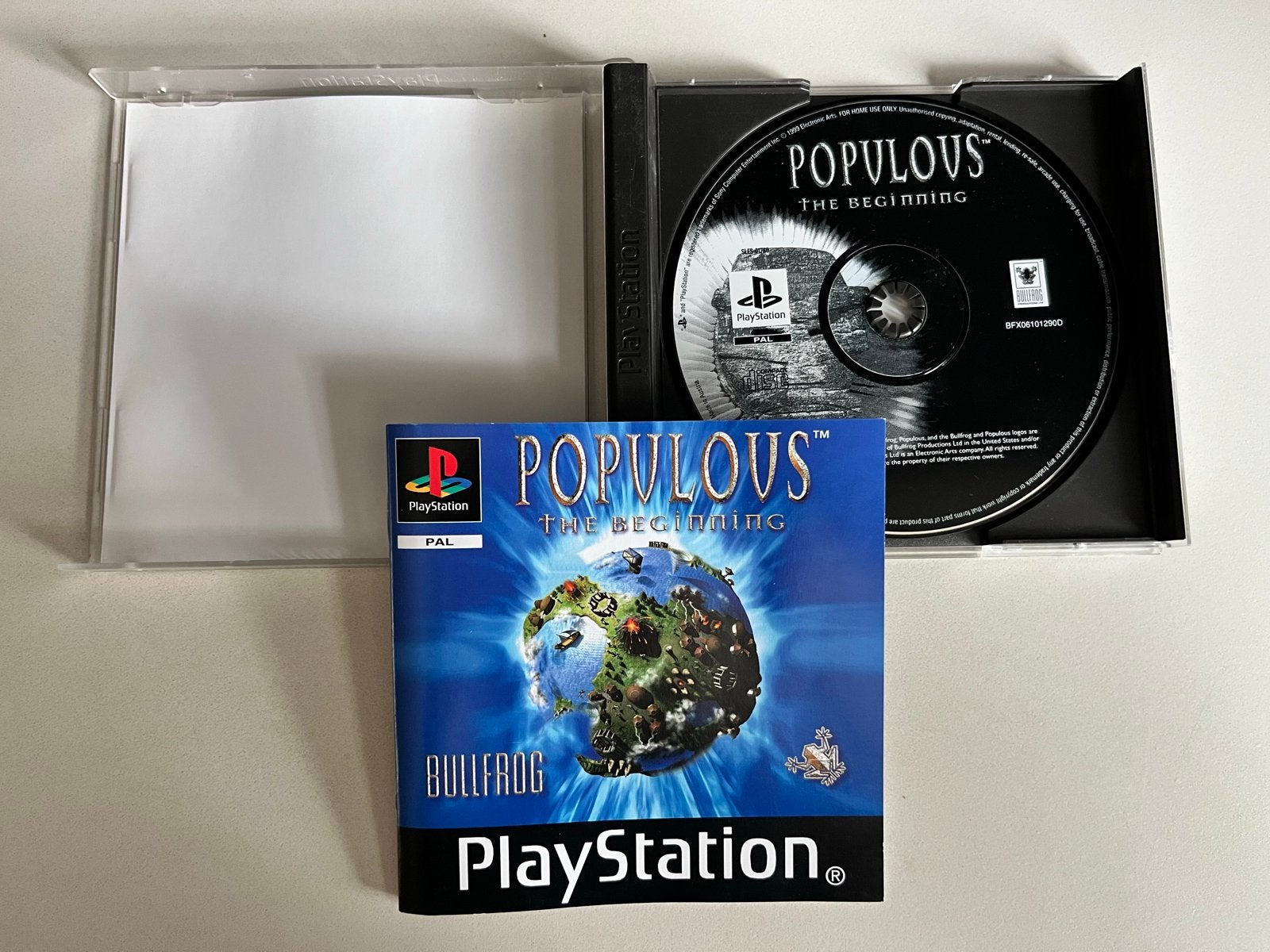 Populous The Beginning - PlayStation 1 (PS1) - Goed en compl, S, 1 speler, P, Ophalen of Verzenden