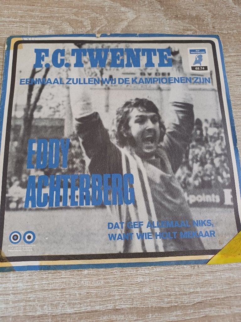 8b Single Eddy Achterberg, Gebruikt, 7 inch, Ophalen of Verzenden, Overige typen