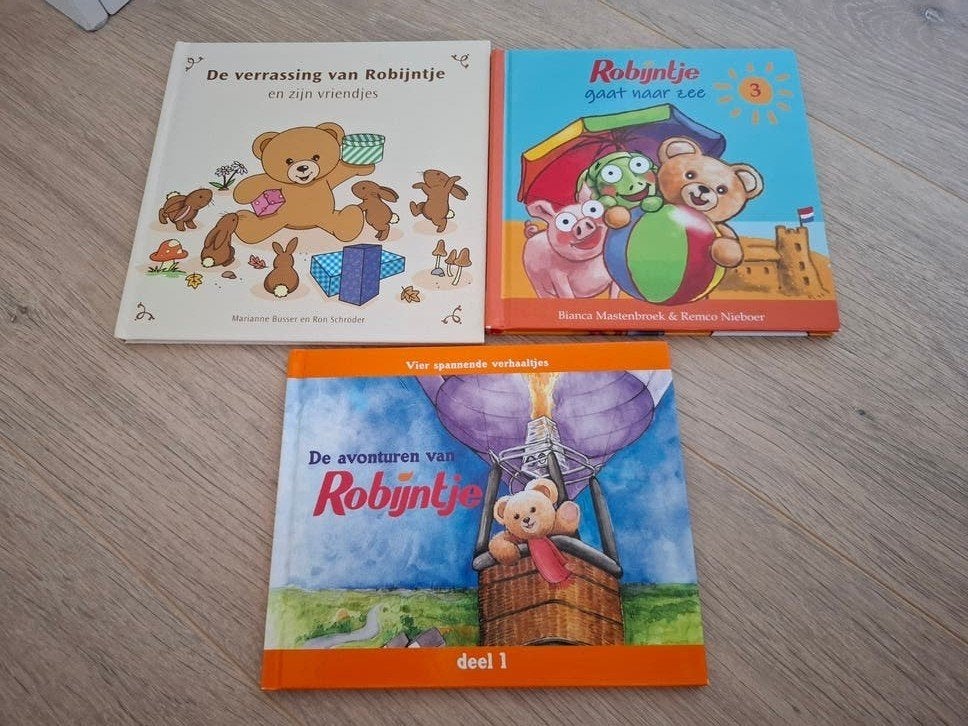 Robijntje boeken, Ophalen of Verzenden, Zo goed als nieuw, 3 tot 4 jaar