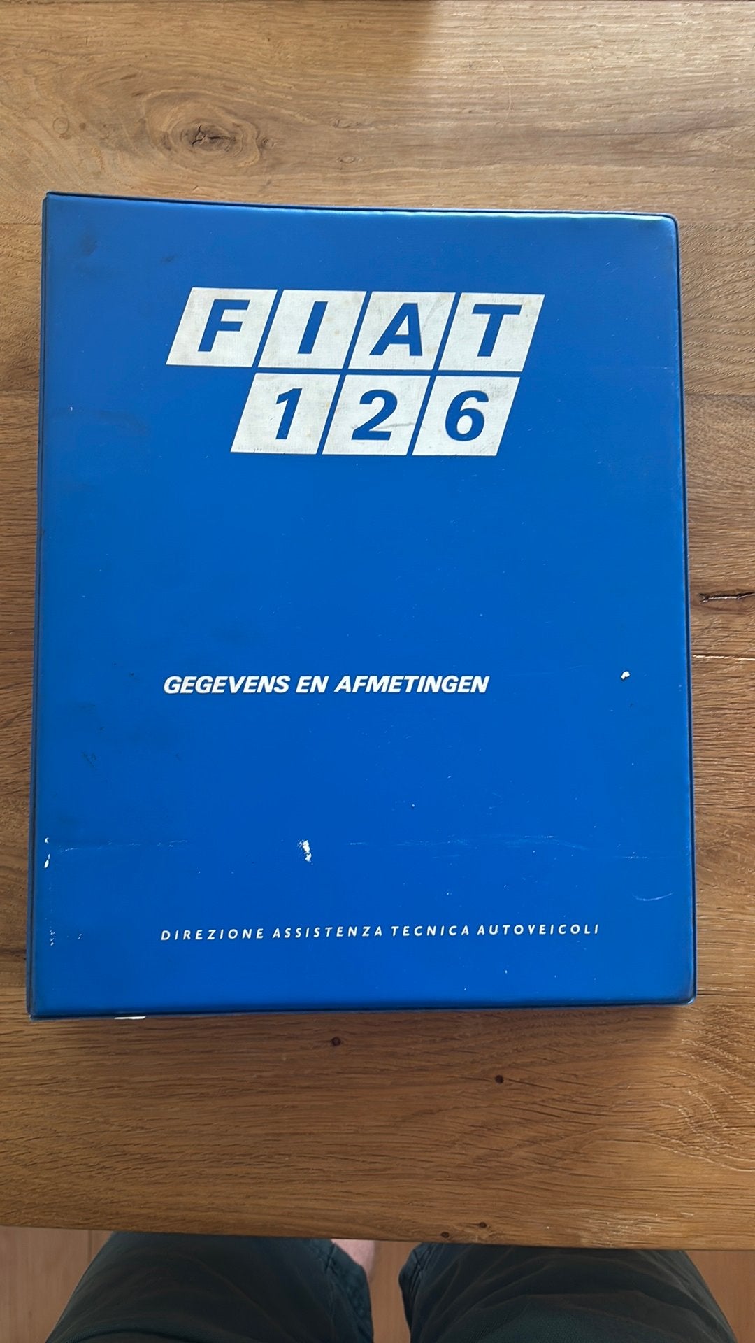 Fiat 126 - gegevens en afmetingen - zeldzaam, Boeken, Ophalen of Verzenden, Zo goed als nieuw, Overige merken