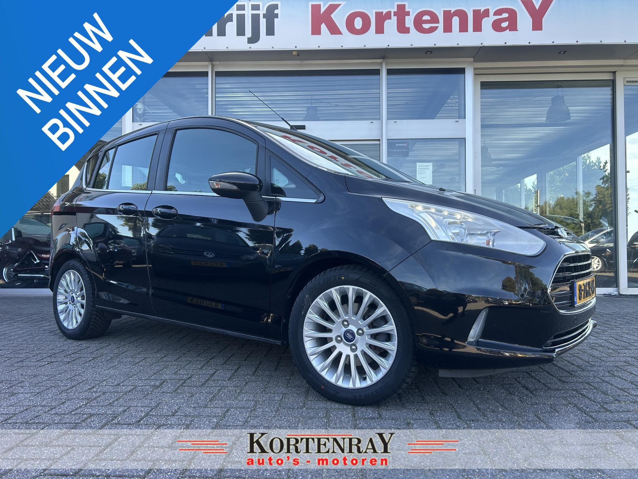 Ford B-Max 1.6 TI-VCT Titanium Automaat/Airco/Cruise control, Auto's, Stof, Gebruikt, 4 cilinders, B-Max