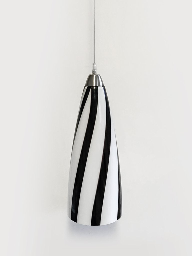 hanglamp Zebra LAM Italy, Ophalen, Gebruikt, Glas, Design